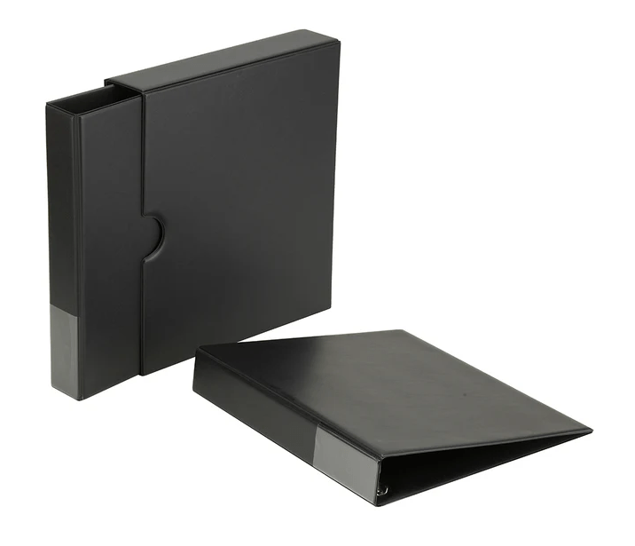 Kenro Ringmap + Beschermhoes | 4 Ringen | Zwart