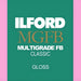 Ilford Multigrade FB Classic | 12,7x17,8 cm | Glanzend | 100 Vellen